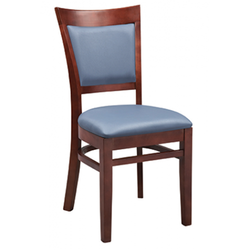 Magnolia Wood Dining Chair with Padded Seat and Back