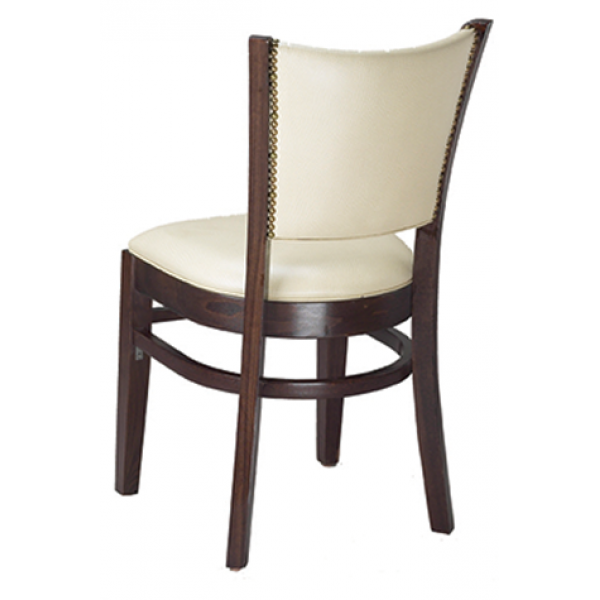 McKenna Wood Dining Chair with Padded Seat and Back