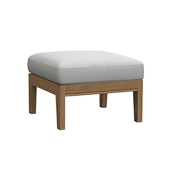 Carlsbad Teak Cushion Ottoman
