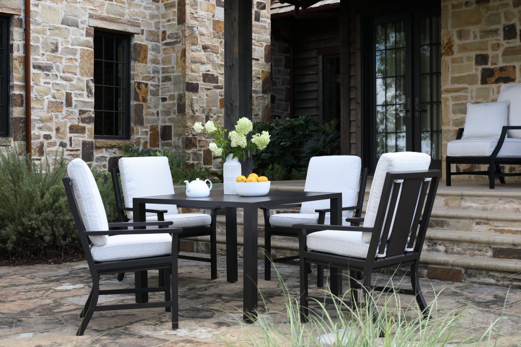 Contempo 42" Square Dining Table W/Optional Umbrella Hole