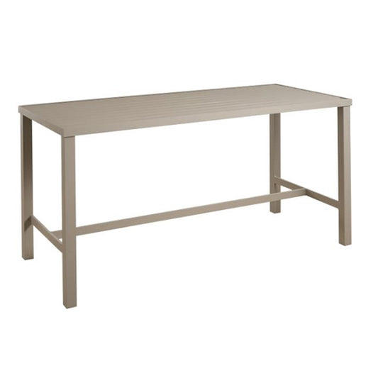 Bona Vista 84" Rectangle Counter Table W/Optional Umbrella Hole