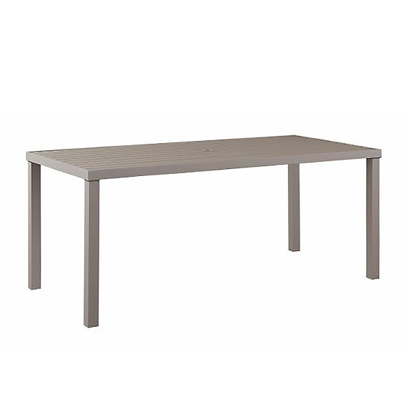 Bona Vista 84" Rectangle Dining Table W/Optional Umbrella Hole
