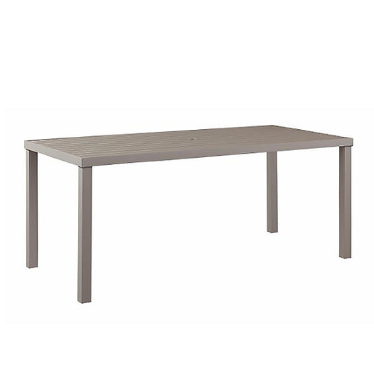 Bona Vista 84" Rectangle Dining Table  W/Optional Umbrella Hole