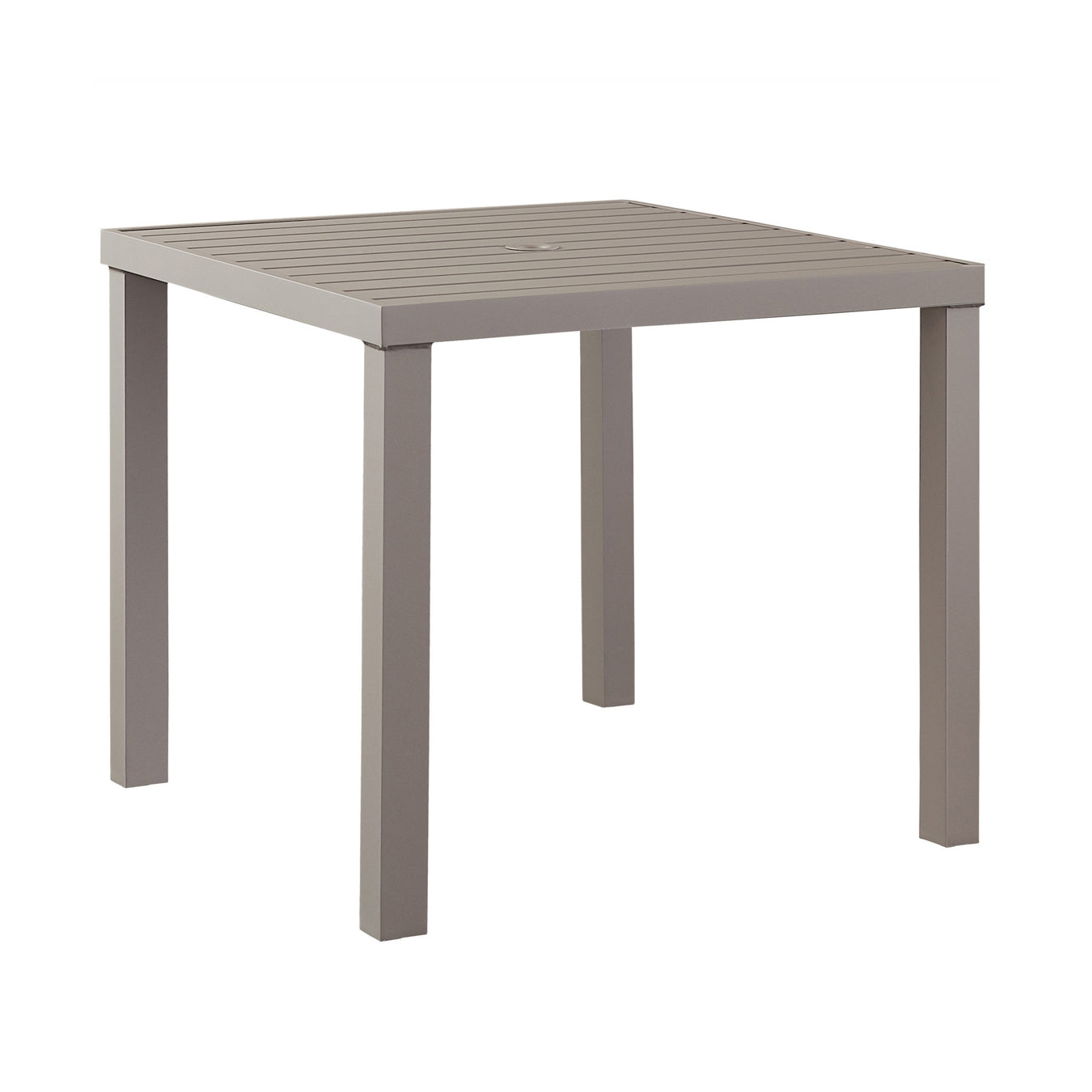 Bona Vista 38.5" Square Dining Table W/Optional Umbrella Hole