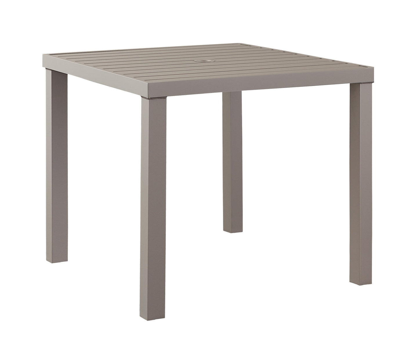 Bona Vista 38.5" Square Counter Table W/Optional Umbrella Hole