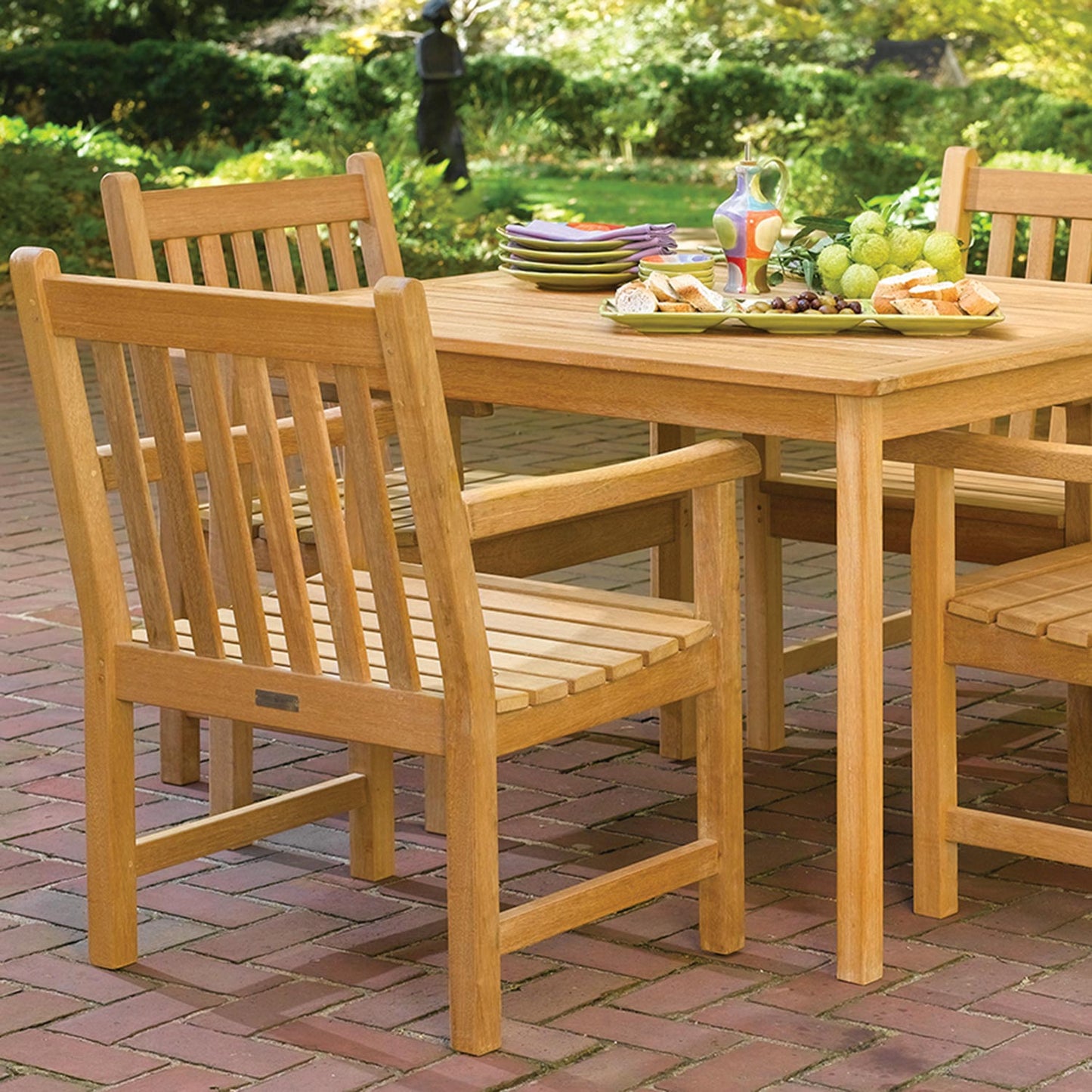 Classic Teak 42" Dining Table
