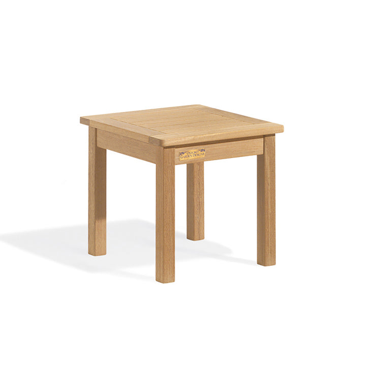 Classic Teak 18" Square End Table