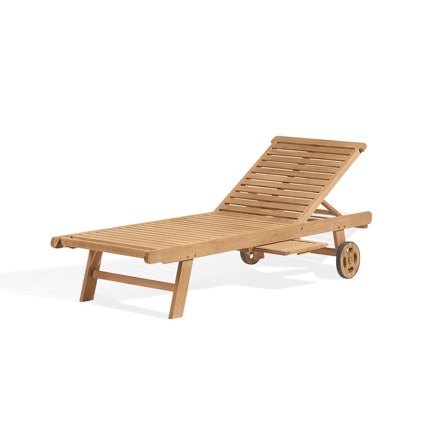 Classic Teak Chaise Lounge