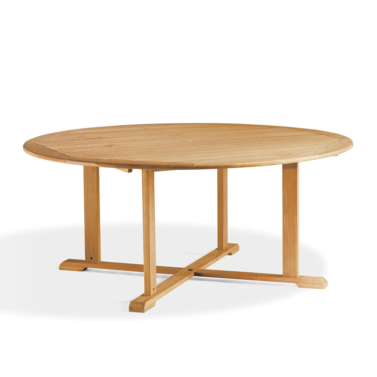 Classic Teak 67" Round Dining Table
