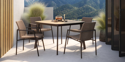 Eiland 45" Square Dining Table - Enigma HPL