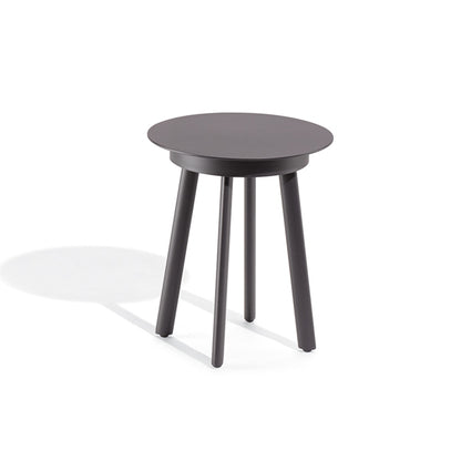 Eiland End Table - Carbon Powder-Coated Aluminum